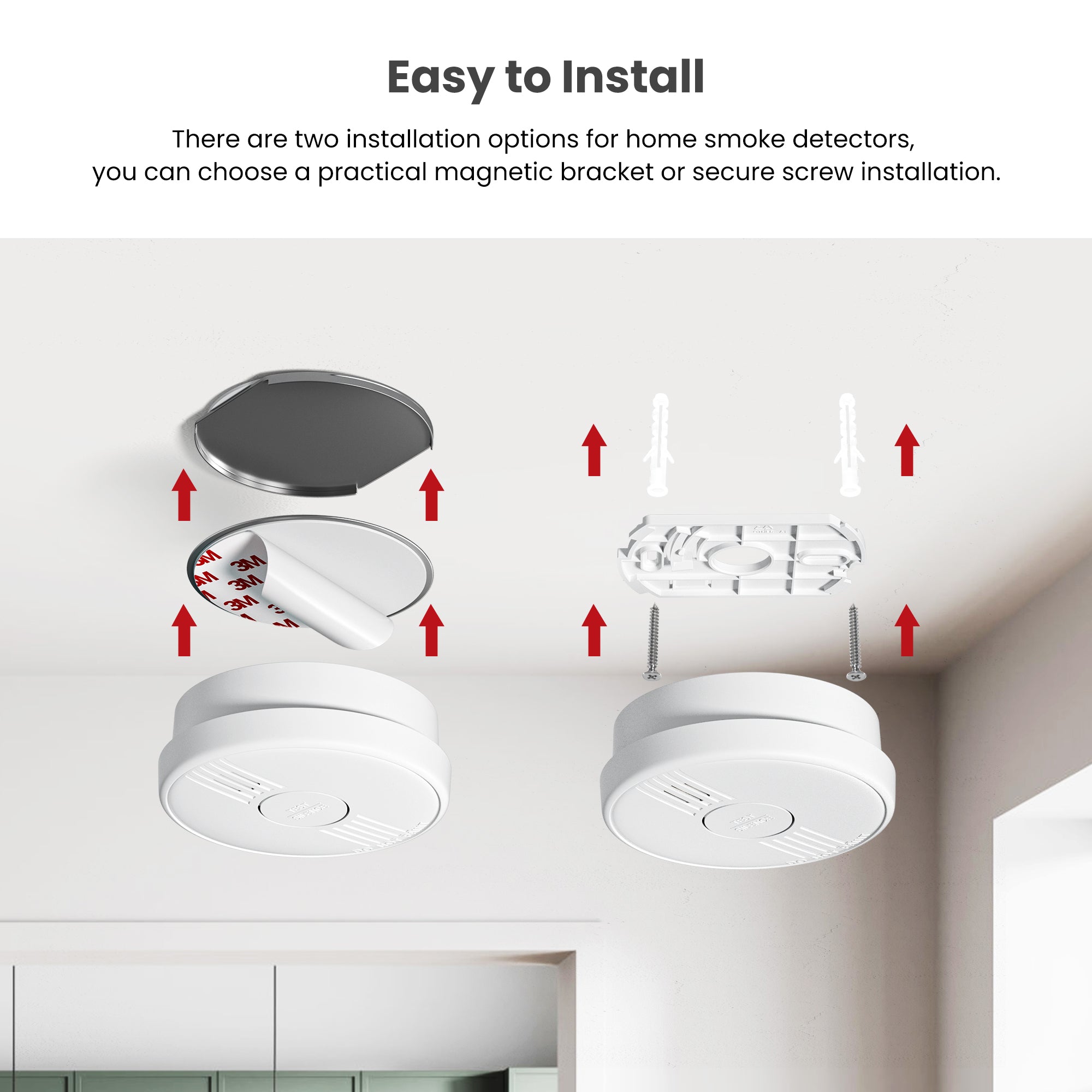 Putogesafe ZA206C Photoelectric Smoke Alarm